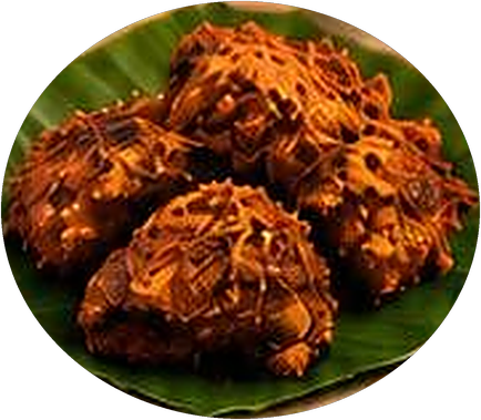 Ayam Goreng Rempah served for the Set Tunang Malam package