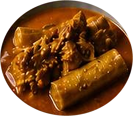 Kari Daging Batang Pisang served for the Set Tunang Malam package