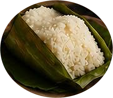 Nasi Buloh served for the Set Tunang Malam package